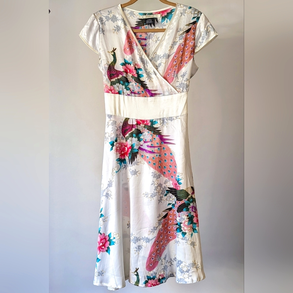 Vintage Peacock Dress